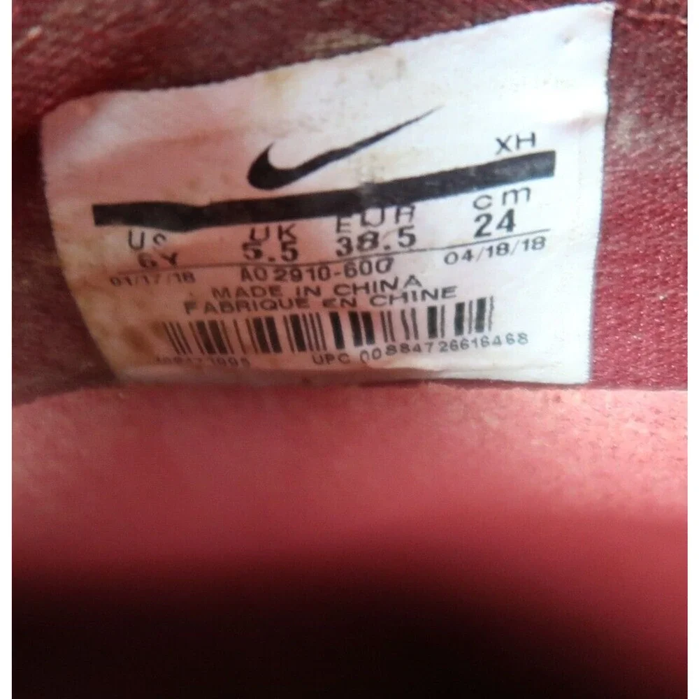 Nike Shoes Youth 6 Sneaker Lebron Soldier 12 Basketball Athletic Team Red Gum GS